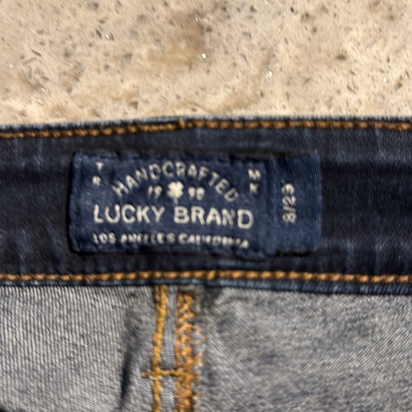 Lucky brand Los Angeles California jeans size 8/29 color blue - Picture 5 of 6